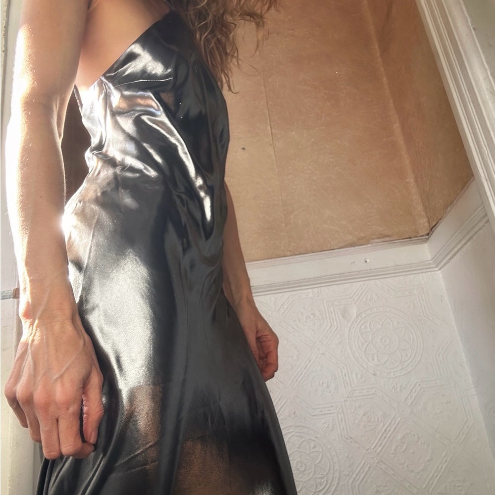 Metallic dress zara - Picture 2 of 14
